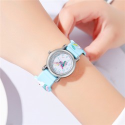 Kids Quartz watch - silicone strap with unicornWatches