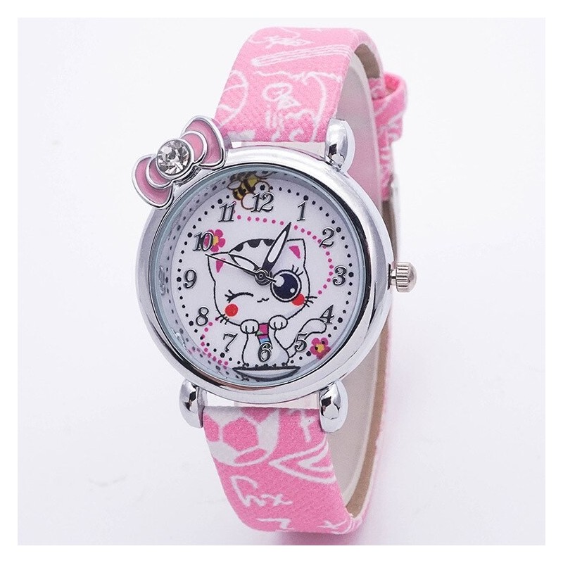 Kids Quartz watch - cat designWatches