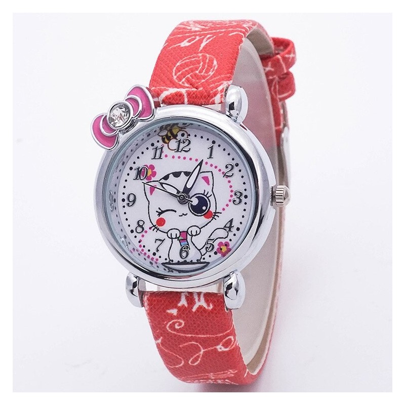 Kids Quartz watch - cat designWatches