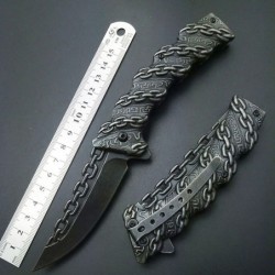 Foldable tactical knife - chain designKnives & Multitools