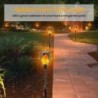 LED solar lamp - torch with flickering light - waterproofSolar lighting