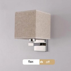 LED wall light - modern textile lamp - E27 - 5WWall lights