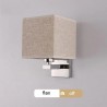 LED wall light - modern textile lamp - E27 - 5WWall lights