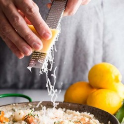 Stainless steel grater - for cheese - chocolate - lemon / orange skinTools