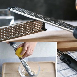 Stainless steel grater - for cheese - chocolate - lemon / orange skinTools