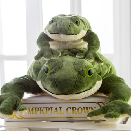 Plush green frog - toyCuddly toys