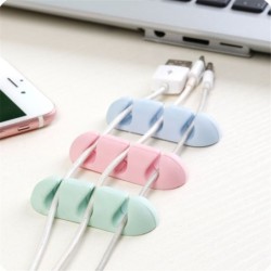 Silicone cable organizer - 3-row - 2 piecesAdhesives & Tapes