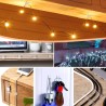 Plastic cable organizer - clip - hook - with adhesive - 10 piecesAdhesives & Tapes