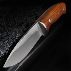 Tactical / hunting knife - wooden handleKnives & Multitools