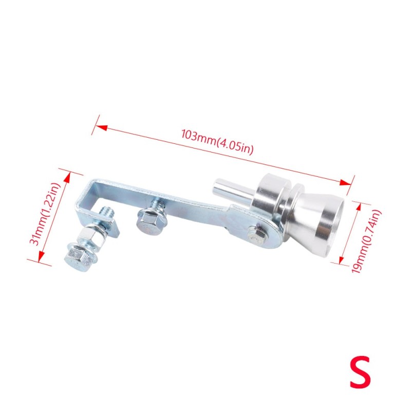 Universal car / motorcycle turbo sound - exhaust pipe turbo whistleTurbo whistles