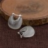 Moon shaped earrings - opal - 925 sterling silverEarrings