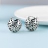 Hollow-out ball - silver earringsEarrings