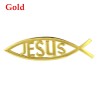 Jesus / fish symbol - car stickerStickers