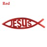Jesus / fish symbol - car stickerStickers