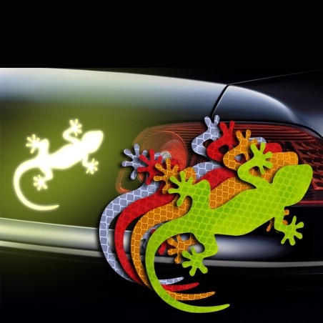 Reflective car sticker - gecko pattern - 2 piecesStickers