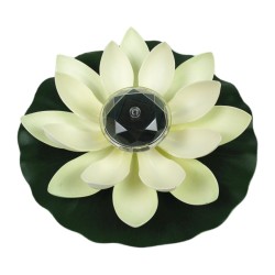 Solar powered flower - lotus shape - LED - fountain / pond floating decorationSolar lighting