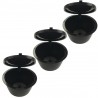Refillable / reusable coffee capsules - for Dolce Gusto - 3 piecesCoffee filters