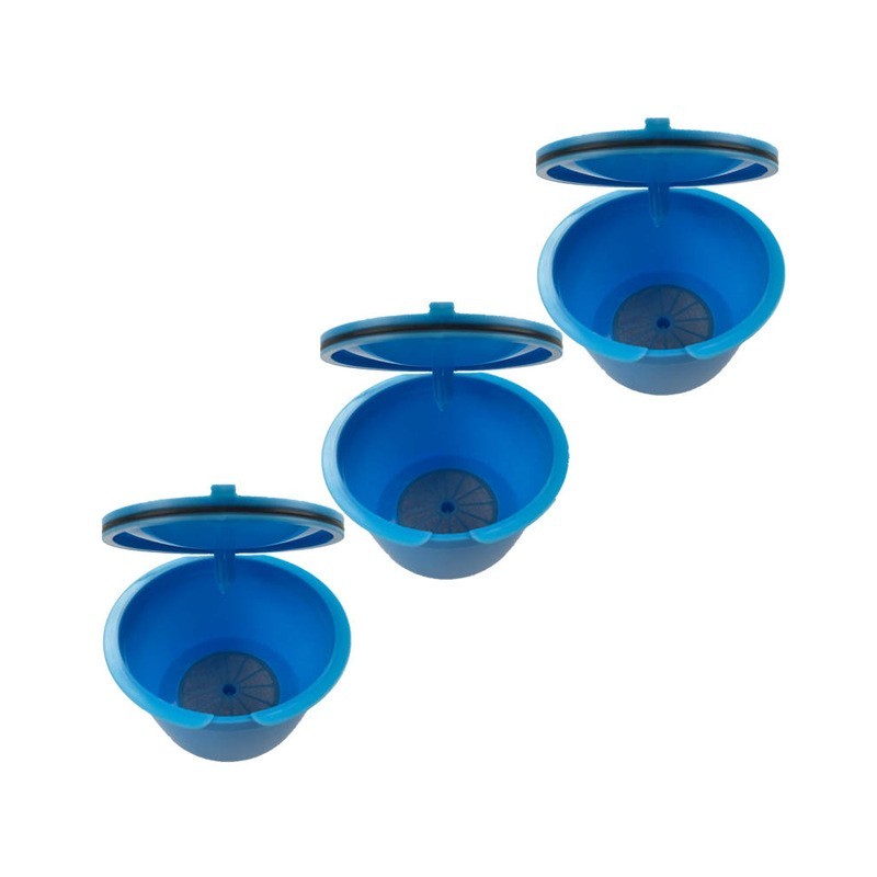 Refillable / reusable coffee capsules - for Dolce Gusto - 3 piecesCoffee filters