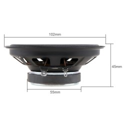 Hifi car coaxial speaker - 2-way - 4 Inch - 60W - 2 piecesSpeakers