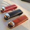 EDC pocket key organizer - leather pouch - keychainKeyrings