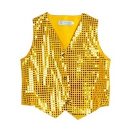 Boys shiny sequin vestClothing