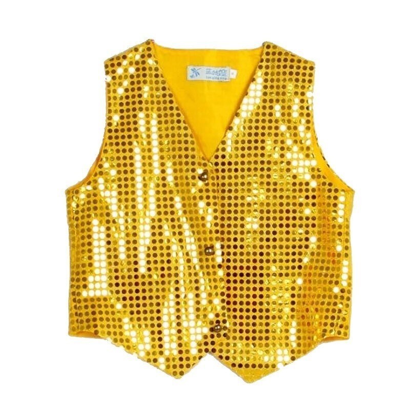 Boys shiny sequin vestClothing