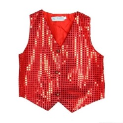 Boys shiny sequin vestClothing