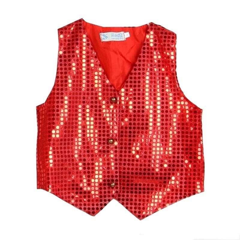 Boys shiny sequin vestClothing
