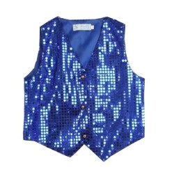 Boys shiny sequin vestClothing
