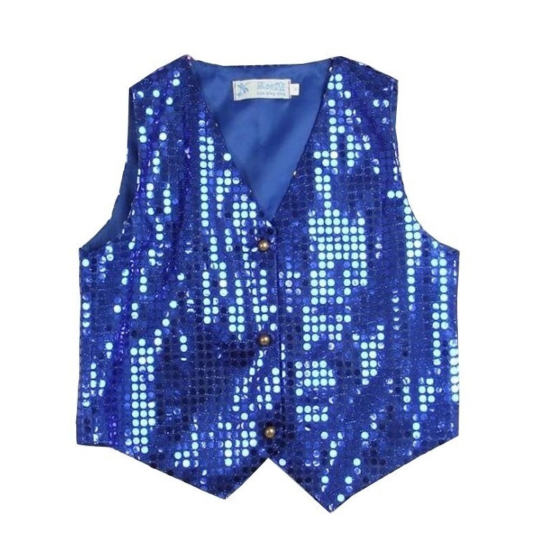 Boys shiny sequin vestClothing
