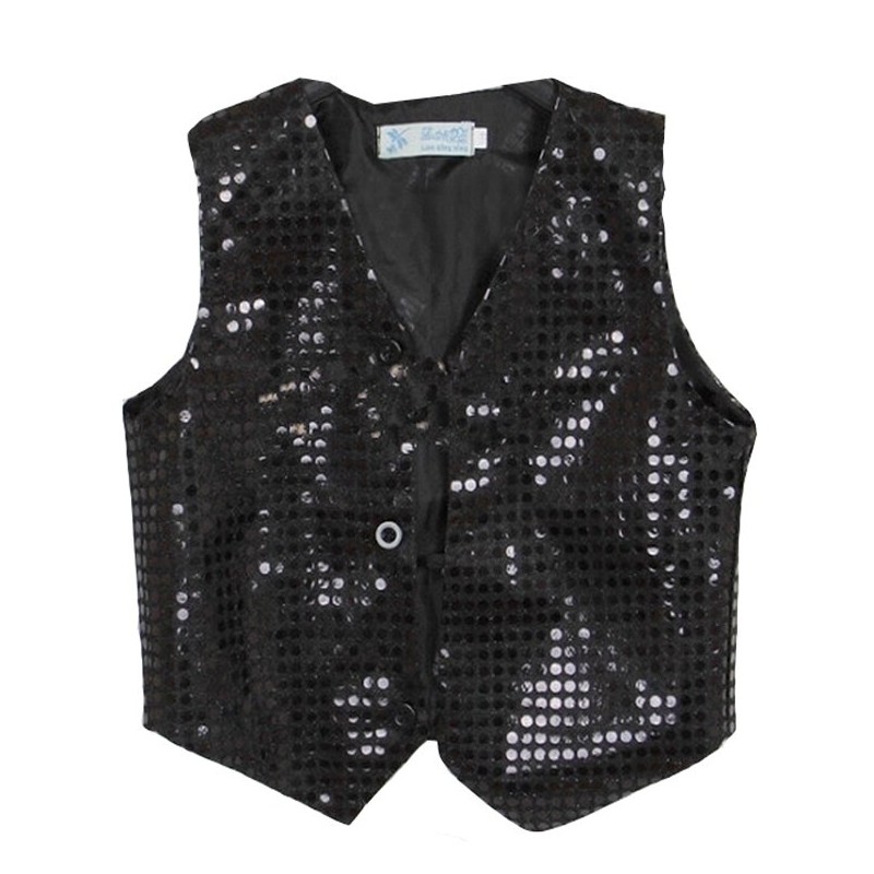 Boys shiny sequin vestClothing
