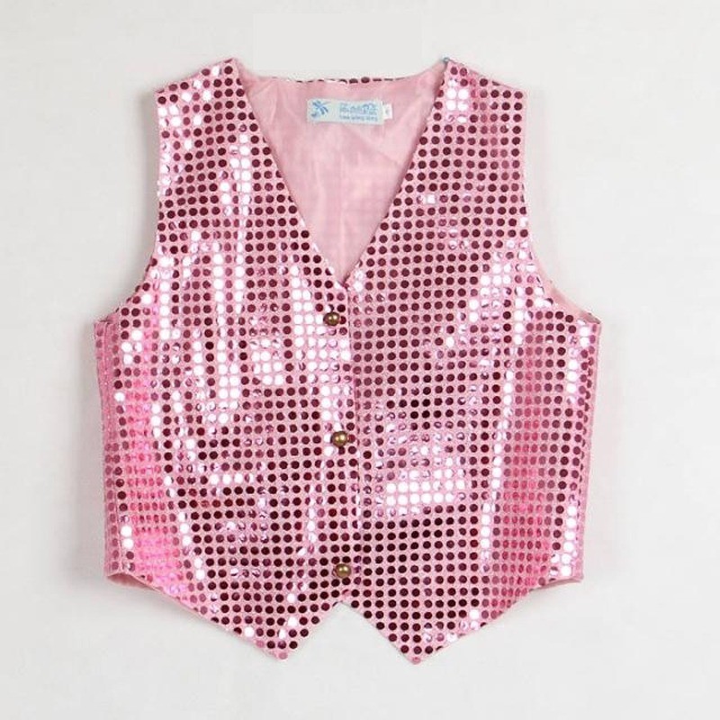 Boys shiny sequin vestClothing