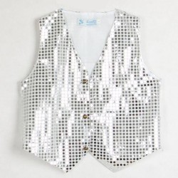Boys shiny sequin vestClothing