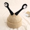 Warm knitted hat - funny long eyesHats & caps