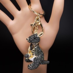 Crystal kangaroo keychainKeyrings