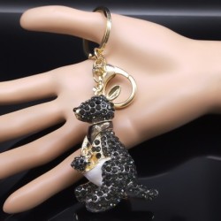 Crystal kangaroo keychainKeyrings