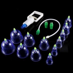 Vacuum cups - anti-cellulite massager - cupping therapy - Chinese medicine - 12 piecesMassage