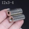 N35 - neodymium magnet - strong round disk - 12mm * 3mm - with 4mm holeN35