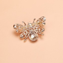Crystal bee broochBrooches
