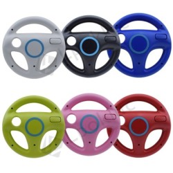 Steering racing wheel - for Nintendo Wii / Mario - 2 piecesControllers