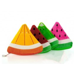 Fruit shaped plush purse - with keyringPurses