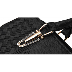 Elegant leather shoulder bag - handbagHandbags