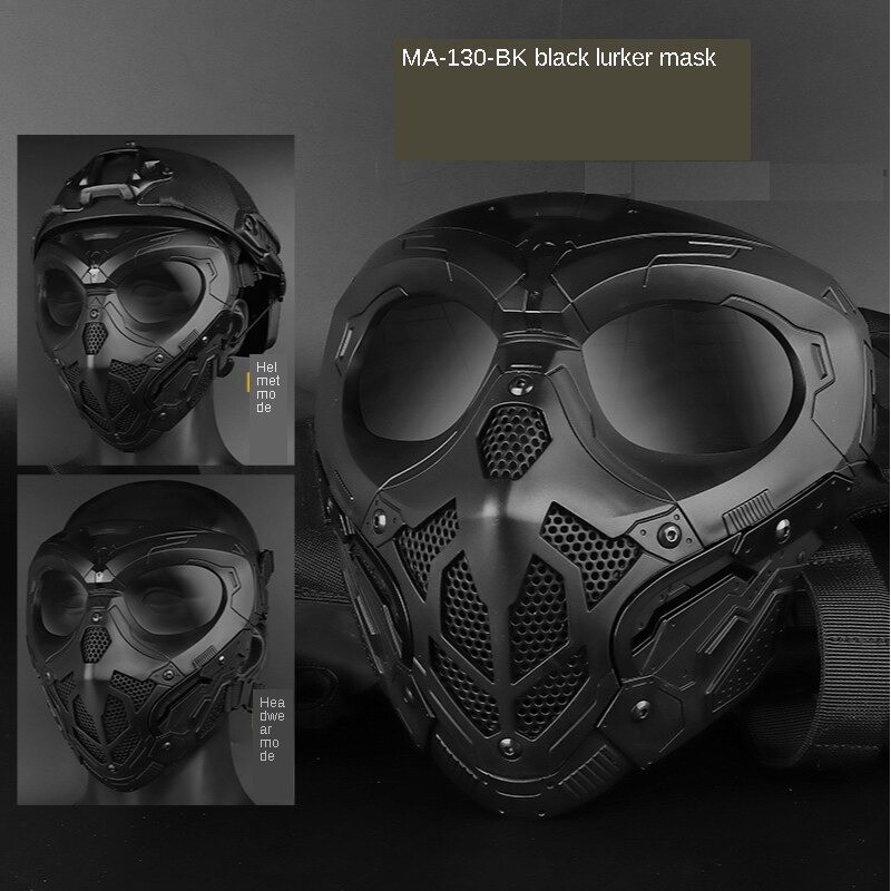 Lurker tactical mesh mask - camouflage / airsoft / paintballMilitary