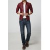 Slim leather jacket - with zippers / pocketsJackets