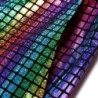 Men's suit - rainbow plaid sequinPants
