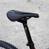 Bicycle saddle with hole - breathable soft leather seatSaddles