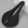 Bicycle saddle with hole - breathable soft leather seatSaddles