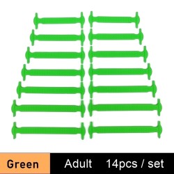 Silicone elastic shoelaces - no tieShoes