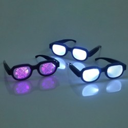 LED luminous glasses - punk style - USBSunglasses