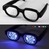 LED luminous glasses - punk style - USBSunglasses